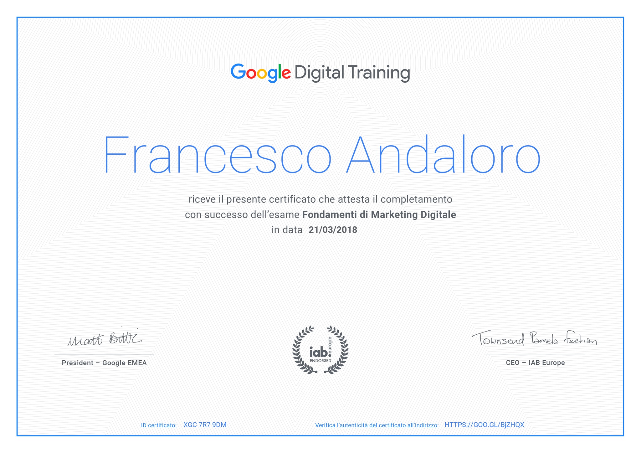 Google Digital Marketing